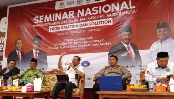 Kadis Kominfo Sumut Ilyas Sitorus Ajak Mahasiswa Hindari Judi Online