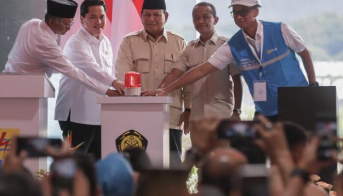 Gebrakan 100 Hari, Presiden Prabowo Resmikan 37 Proyek Ketenagalistrikan Nasional