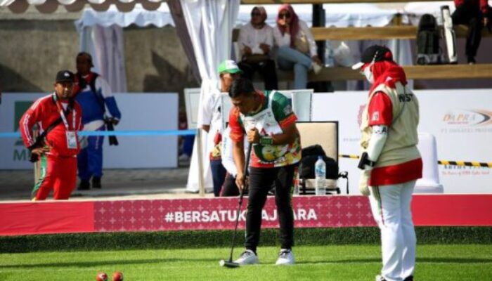 Indisianto Purba Hasilkan Medali Perdana untuk Sumut di Gateball PON XXI!