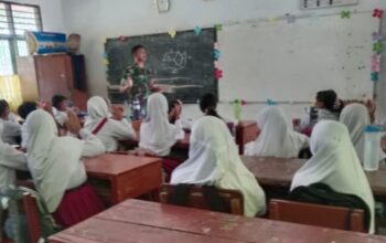 Serda Ary Jadi ‘Guru’ di SDN 1 Dolok Merawan