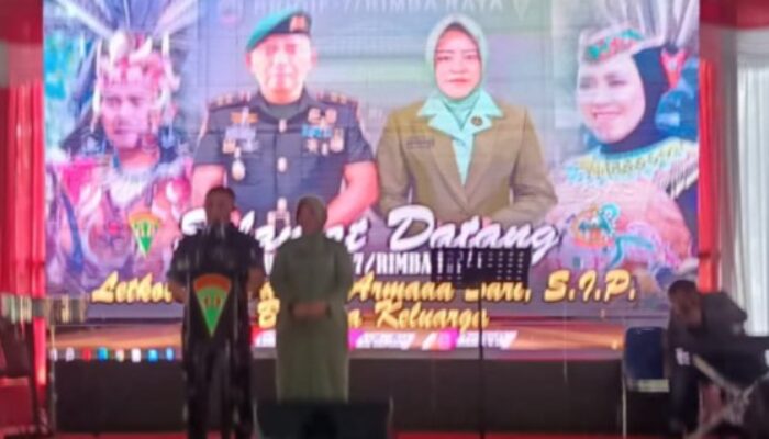 Danramil Galang Dampingi Kasdim DS Hadiri Lepas Sambut Dan Brigif 7/RR