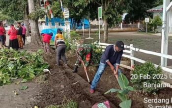 Babinsa Kodim DS Laksanakan Tagana di Banjaran Godang