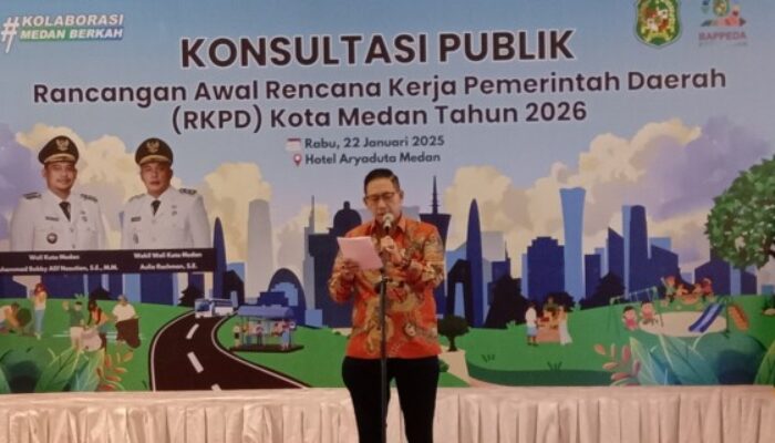 Wong : Acara Diskusi Publik Ranwal RKPD 2026 Harus Bisa Tingkatkan Pelayanan ke Masyarakat