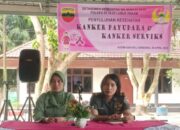 Persit KCK Cabang XXXIII Kodim DS Laksanakan Penyuluhan Kesehatan Kanker Payudara dan Kanker Rahim