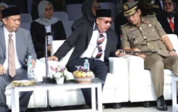 Pimpinan DPRD Medan Hadiri Peringatan HUT Satpol PP Ke-75