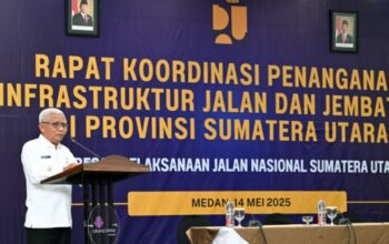 Pemprov Sumut Ajak Semua Pihak Kolaborasi Tangani Jalan Sumut