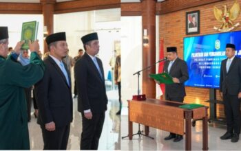 Lantik Kabiro Umum dan PBJ, Ini Pesan Gubsu Bobby Nasution