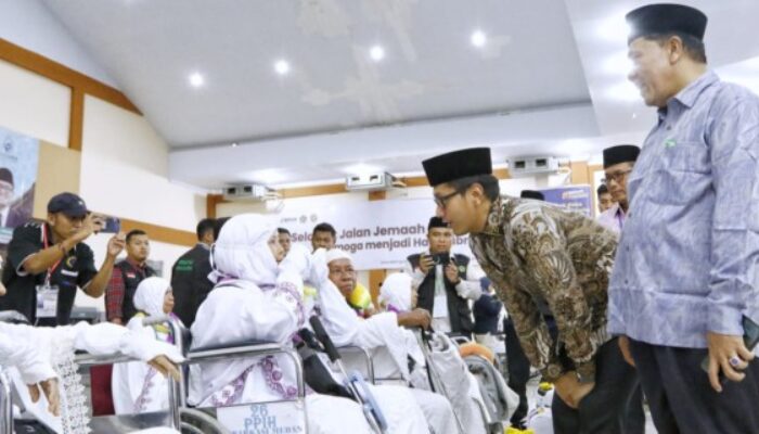Lepas Keberangkatan Calon Haji Kloter 21, Ini Pesan Rico