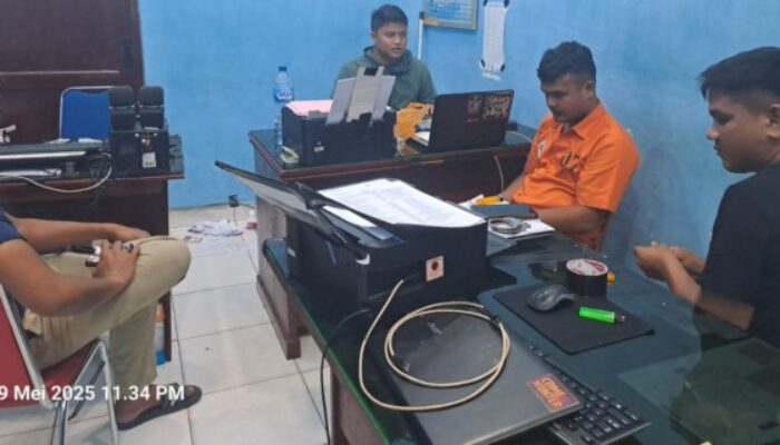 Tim Inteldim DS Amankan Pemilik Sabu di Sei Sijenggi