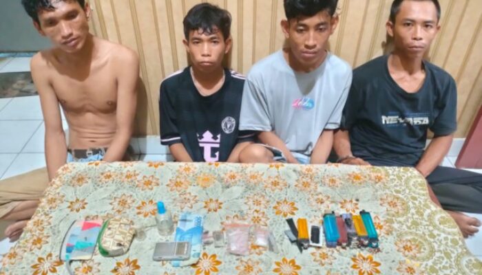 Intel Kodim DS Tangkap Sejumlah Orang Terlibat ‘Pesta’ Sabu di Pantai Labu