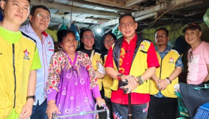 Wong Bersama Pengurus Permabudhi Sumut Laksanakan Baksos
