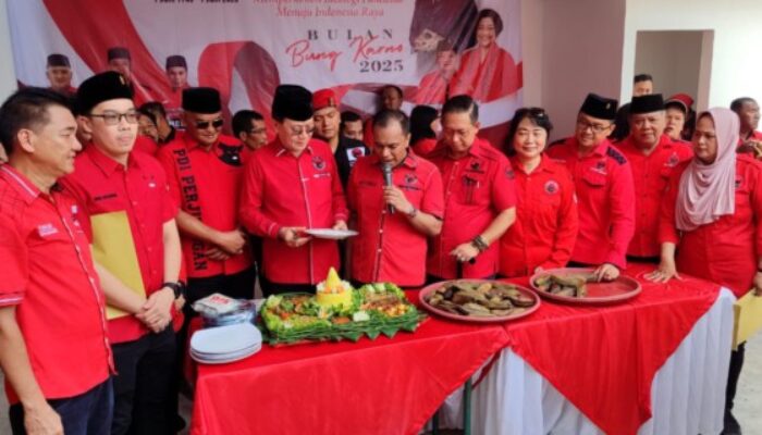Dihadiri Wong, Hasyim Pimpin Upacara Hari Lahir Pancasila