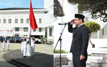 Bobby Pimpin Upacara Peringatan Harla Pancasila