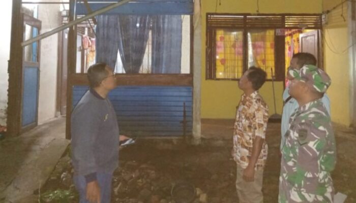 Danramil 14/DMR Sigap Berikan Bantuan Korban Bencana Alam