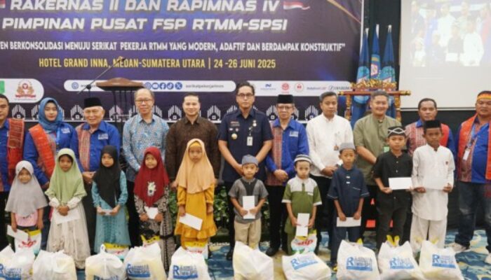 Hadiri Rakernas II dan Rapimnas IV FSP RTMM-SPSI, Rico : Terbukti  Perjuangkan Hak-Hak Pekerja