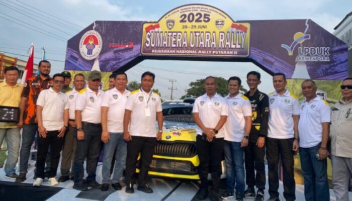 Kasdim DS Hadiri Ceremonial Star Kejuaraan Nasional Rally Putaran ll