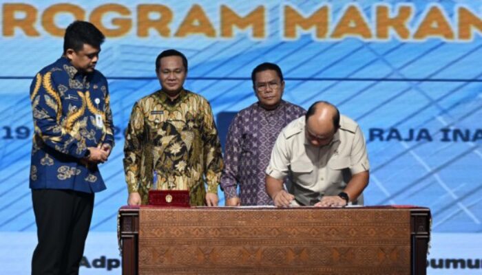 33 Pemkab/Pemko se-Sumut Teken Nota Kesepahaman Pengadaan Sarana SPPG Program MBG