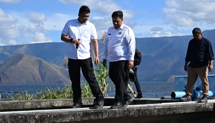 Tinjau Reservoir Tirtanadi Cabang Samosir, Bobby : Tingkatkan Kualitas Air Bersih untuk Masyarakat