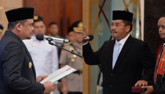 Bobby Lantik Togap Simangunsong Jadi Sekdaprov Sumut