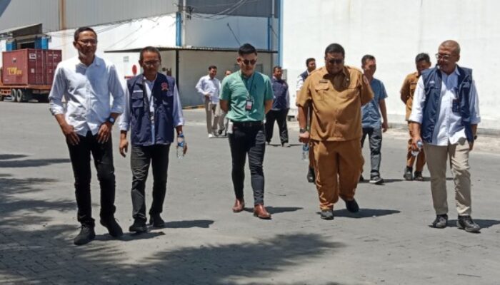 KPPU Bersama Disperindag dan Bulog Sumut Sidak Dua Kilang di Deliserdang