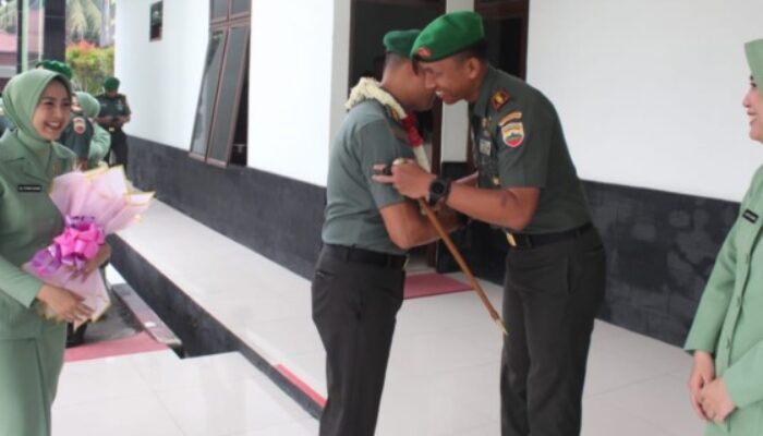 Kodim 0204/DS Gelar Tradisi Penyambutan Komandan Baru