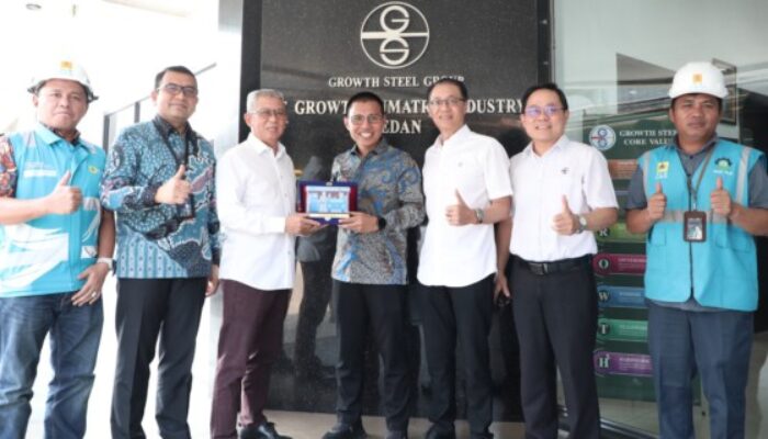 PLN Kunjungi PT Growth Sumatera Industry Pastikan Layanan Listrik