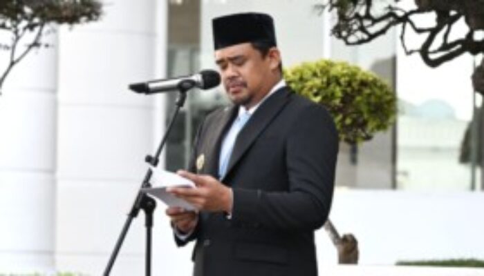 Gubsu Imbau Kantor Pemerintah dan Swasta Perdengarkan Lagu Indonesia Raya
