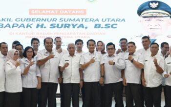 Wagubsu Dorong Bapenda Optimalkan Penerimaan Pajak dan Retribusi Daerah