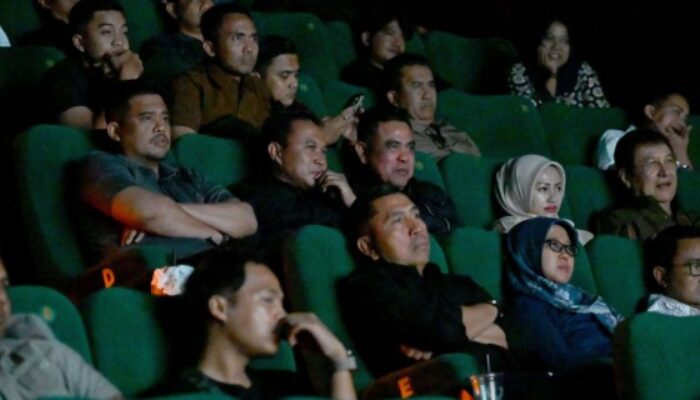 Bobby Bersama Forkopimda Nobar Film Believe