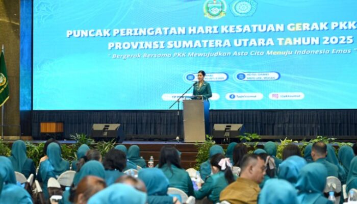Puncak HKG ke-53, Kahiyang : Ajak Kader PKK Wujudkan Indonesia Emas 2045