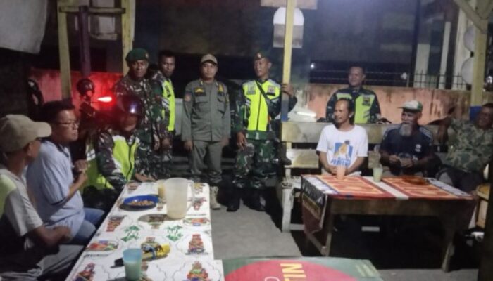 Danramil Tebing Tinggi Pimpin Patroli Tim 9 Motoris Kodim 0204/DS