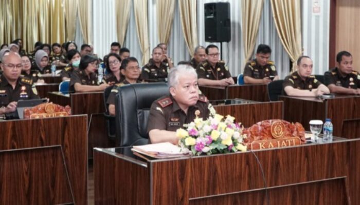Kajatisu Hadiri Zoom Meeting Kinerja Kejagung Semester 1 Tahun 2025