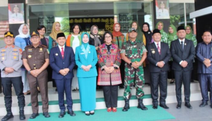 Danrem 022/PT Kunker ke Kantor Walikota Tebing Tinggi