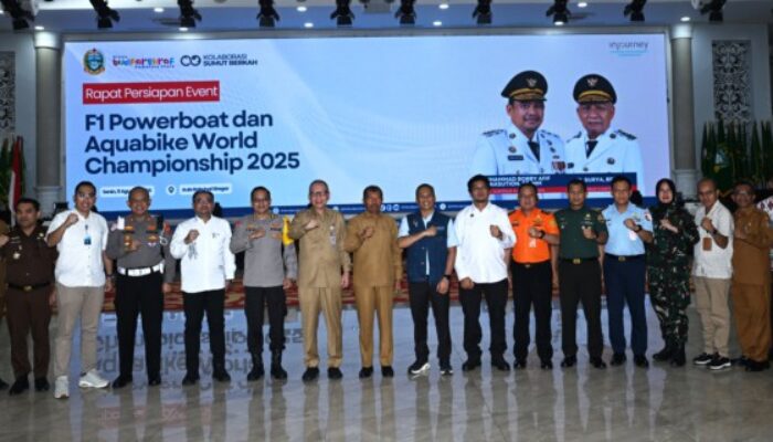 Pemprovsu Pastikan Kesiapan Aquabike dan F1 Powerboat 2025