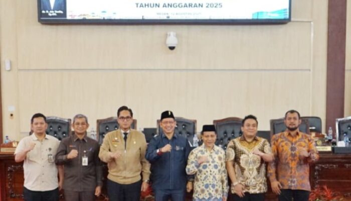 Wali Kota Medan Tandatangani Nota Kesepakatan KUA dan PPAS Rancangan P.APBD TA 2025