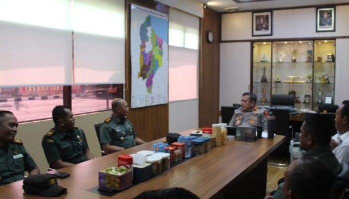 Dandim DS Bersilaturahmi Dengan Kapolresta Deliserdang