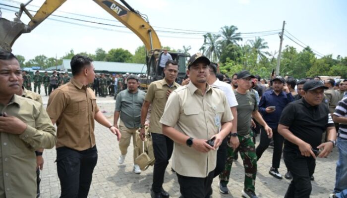 Bobby Bersama Forkopimda Pimpin Pembongkaran Diskotek Sarang Narkoba