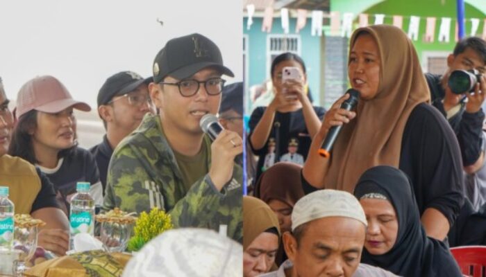 Sapa Warga Rico Bersama Saipul, Emak-emak di Kelurahan Terjun : Terimakasih Pak Walikota
