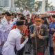 Upacara Penurunan Sang Merah Putih Berlangsung Khidmat