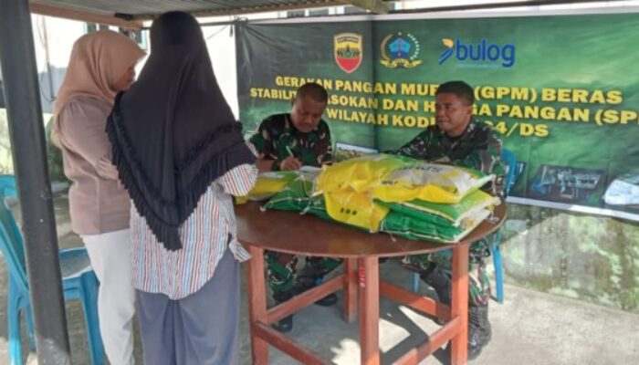 Koramil Teluk Mengkudu Distribusikan 3.175 Kg SPHP
