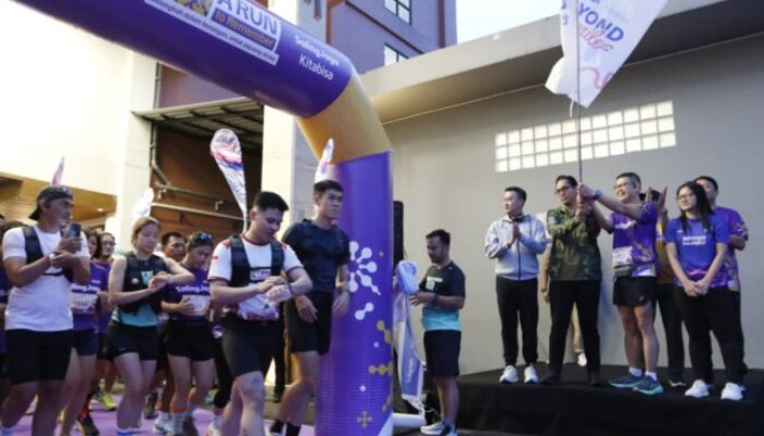 Anggota DPRD Medan Afri Rizki Hadiri Acara Pelepasan 550 Peserta Charity Run Oleh Rico Waas