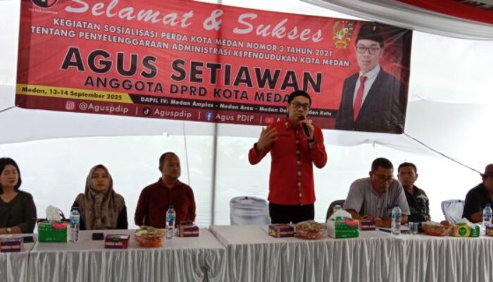 Sosperda No.3 Tahun 2021, Agus Minta Lurah dan Camat Tanggap Dalam Persoalan Adminduk