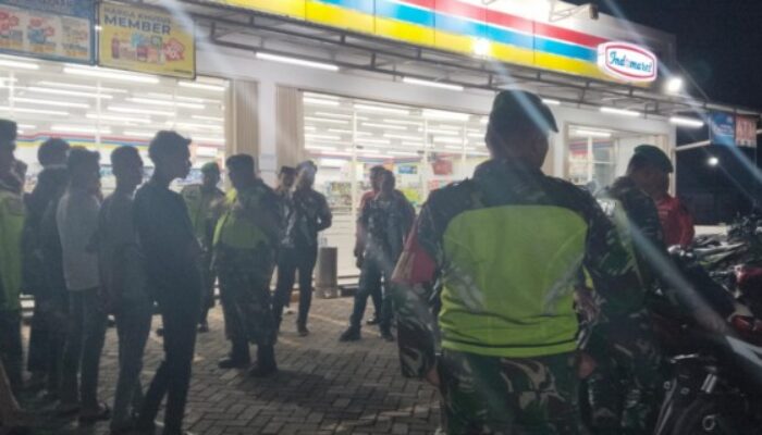 Koramil Galang Bersama Ormas Laksanakan Patroli Pos Kamling