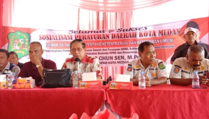 Gelar Sosperda No.10 Tahun 2021, Wong : Pemerintah Berikan Jaminan Keamanan Bagi Warga