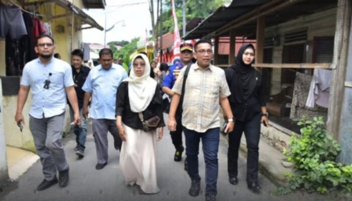 Pansus Damkar DPRD Medan Kunjungan Lapangan ke Pemukiman Penduduk