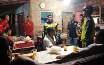 Patroli Pos Kamling bersama Ormas FKPPI DAN PBB