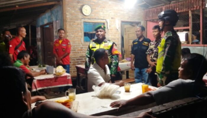Patroli Pos Kamling bersama Ormas FKPPI DAN PBB