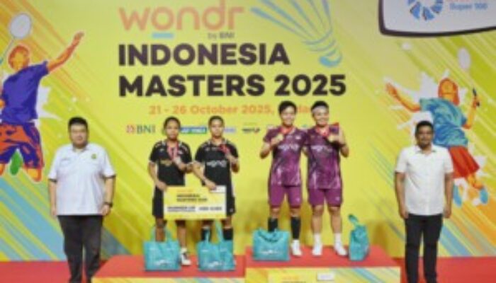 Puncak Indonesia Masters Super 100 II 2025, Gubernur Komitmen Siapkan Berbagai Event Olahraga di Sumut