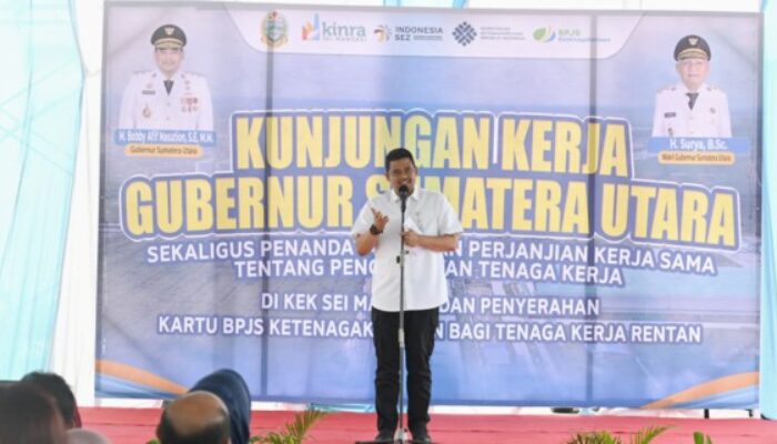Gubsu Optimis Serap 13.000 Tenaga Kerja di KEK Sei Mangkei