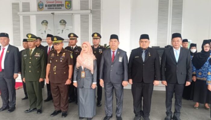 Pabung Kodim 0204/DS Hadiri Upacara Hari Kesaktian Pancasila di Sergai